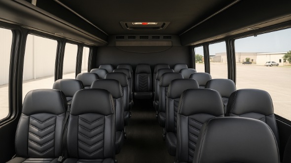 anderson 15 passenger minibus interior