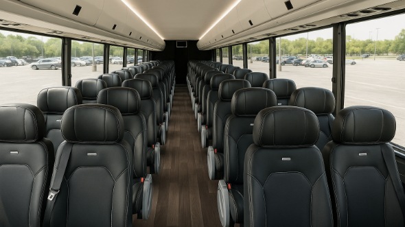 anderson 18 passenger minibus inside
