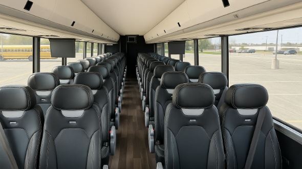 anderson 20 passenger minibus inside