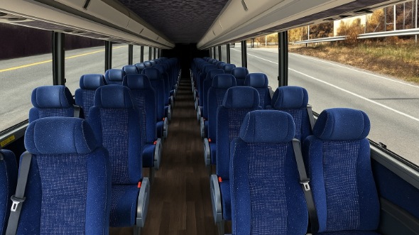 anderson 30 passenger minibus interior