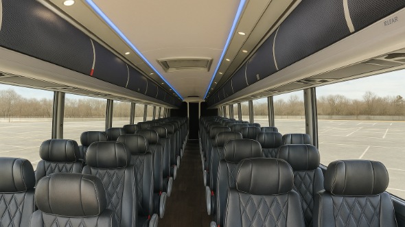 anderson 54 passenger charter bus rental