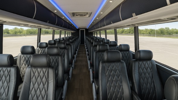 anderson 55 passenger charter bus rental