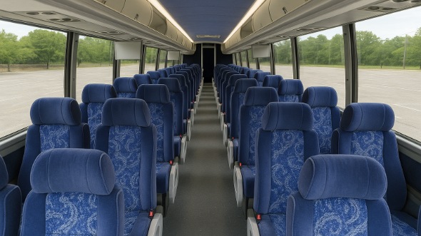 anderson 56 passenger charter bus rental