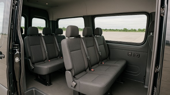 anderson sprinter van with driver interior