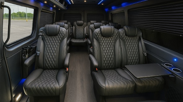 anderson sprinter van with driver rental