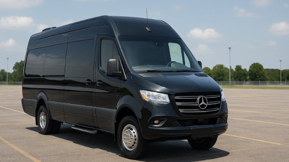 anderson sprinter van with driver